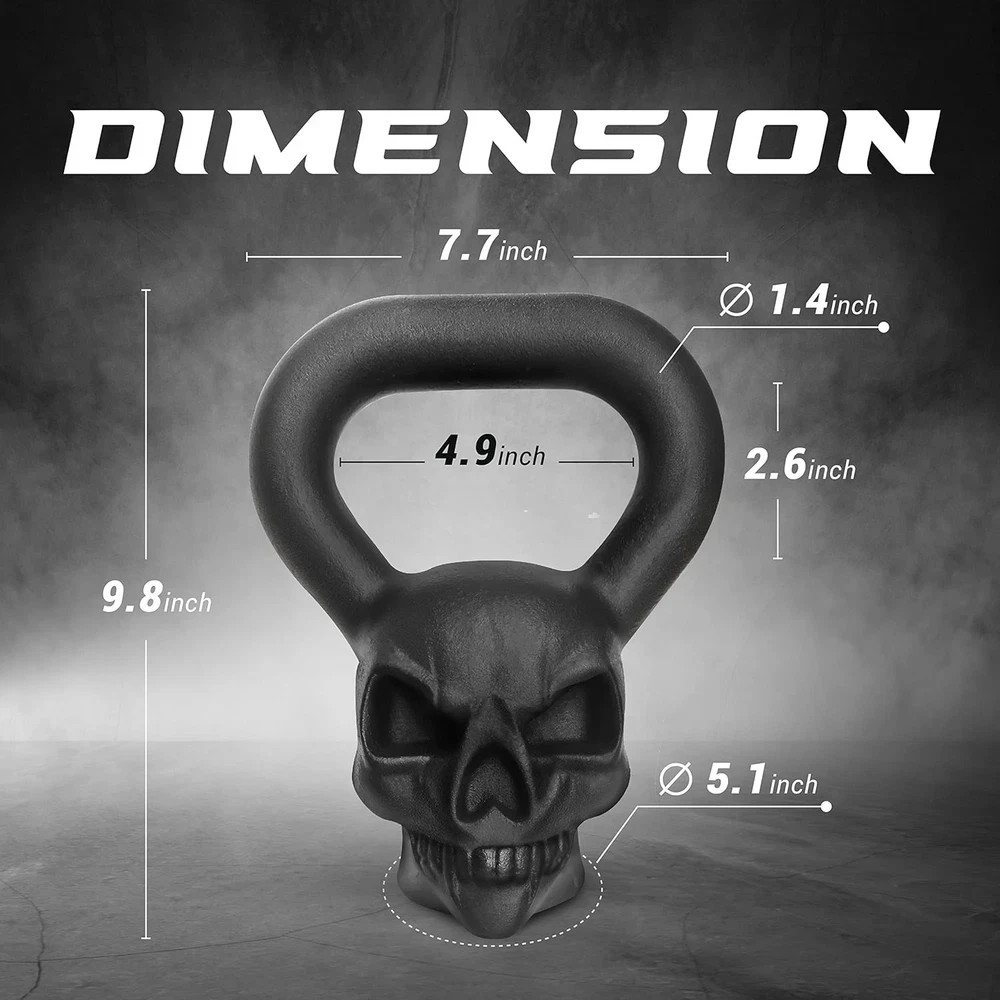 Yes4All Kettlebell Special Shape, Upgraded &Multifunctional for Advanced Trainin