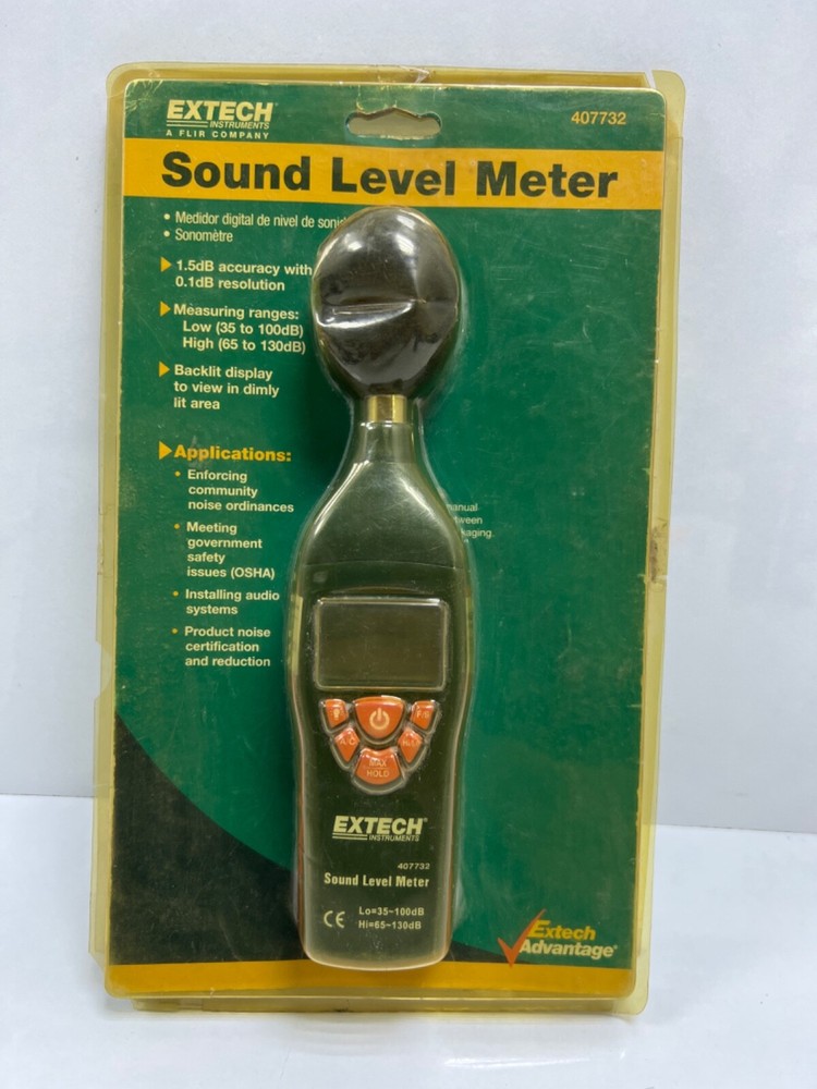 Extech 407732 Sound Level Meter Digital