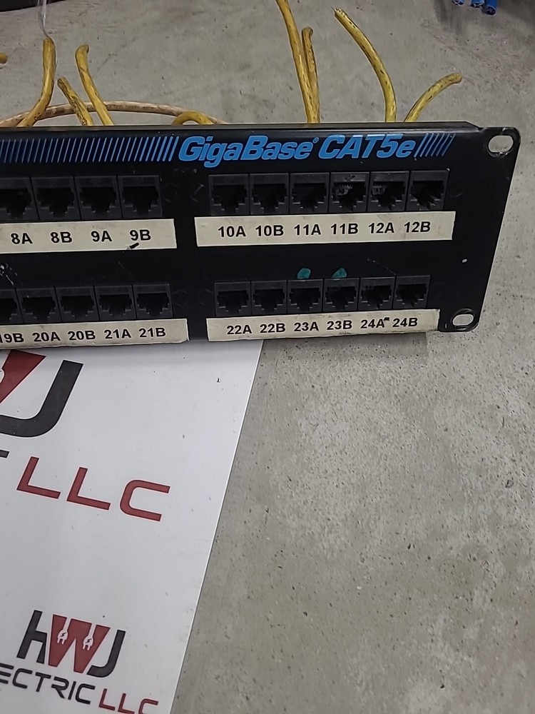 Black  Box Gigabase CAT5e 48-Port Patch Panel