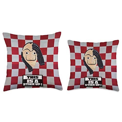 Smile Throw Pillow 18x18 Multicolor