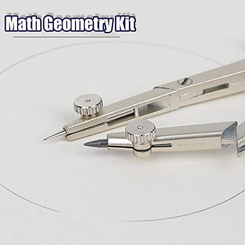 13 Pieces Geometry Set Compass Geometry Tools Math Compass and Protractors Blue