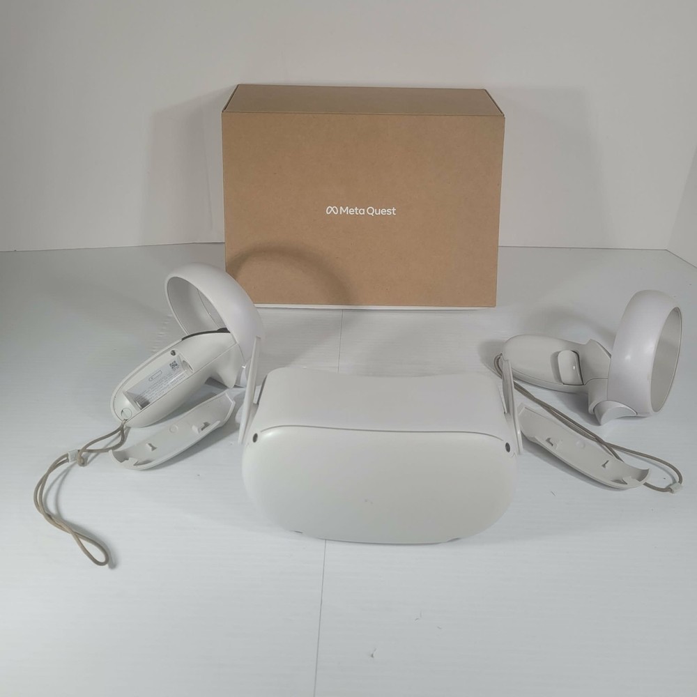 Meta Oculus Quest 2 256GB Advanced All-in-one VR Headset Controllers NO STRAP