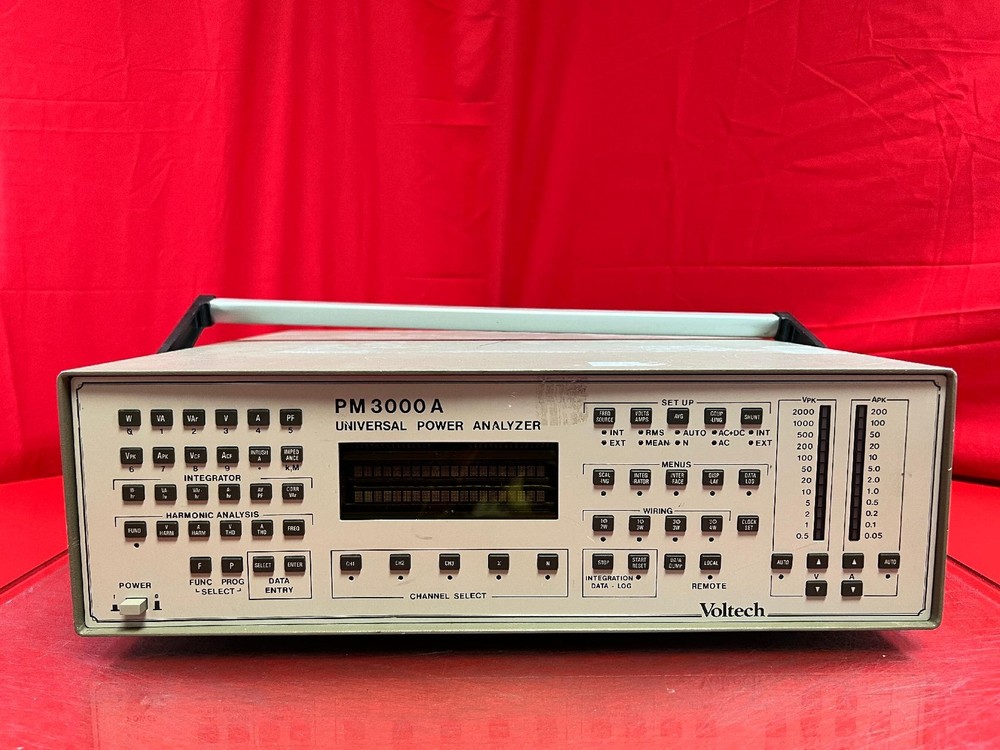 Voltech PM3000A Three Phase Power Analyzer