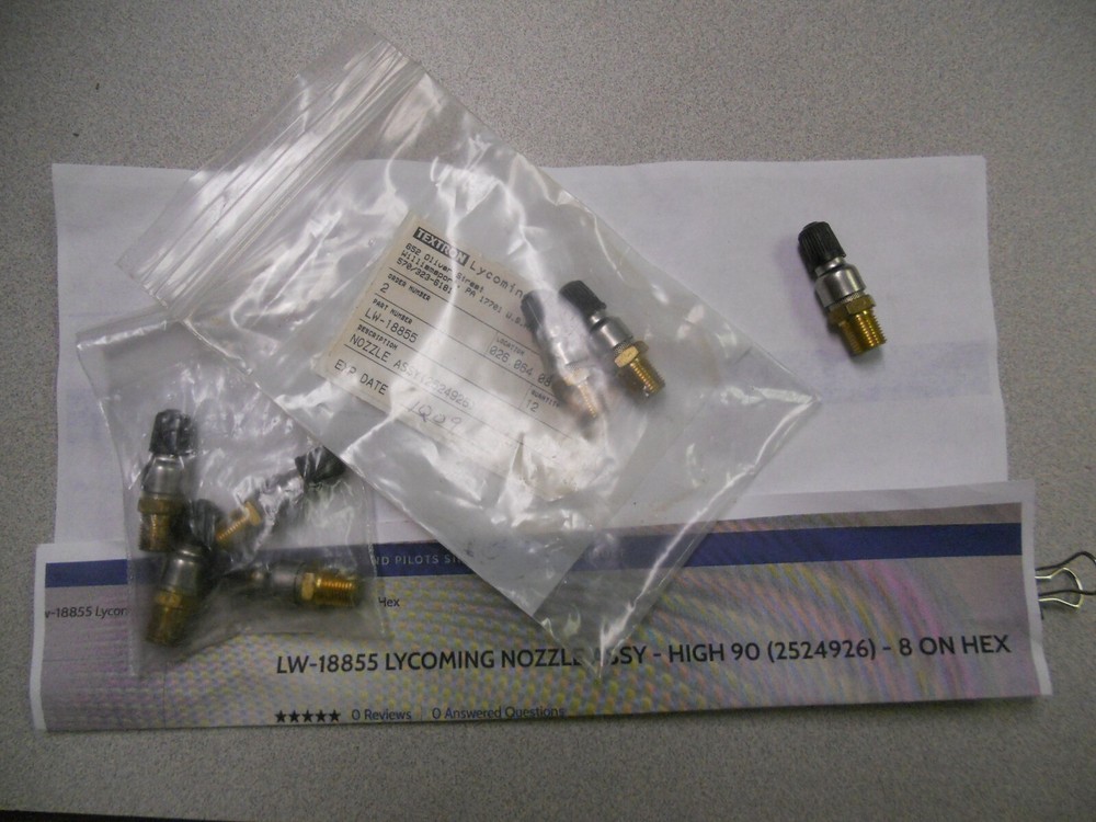 Lycoming LW18855 Nozzle Assembly