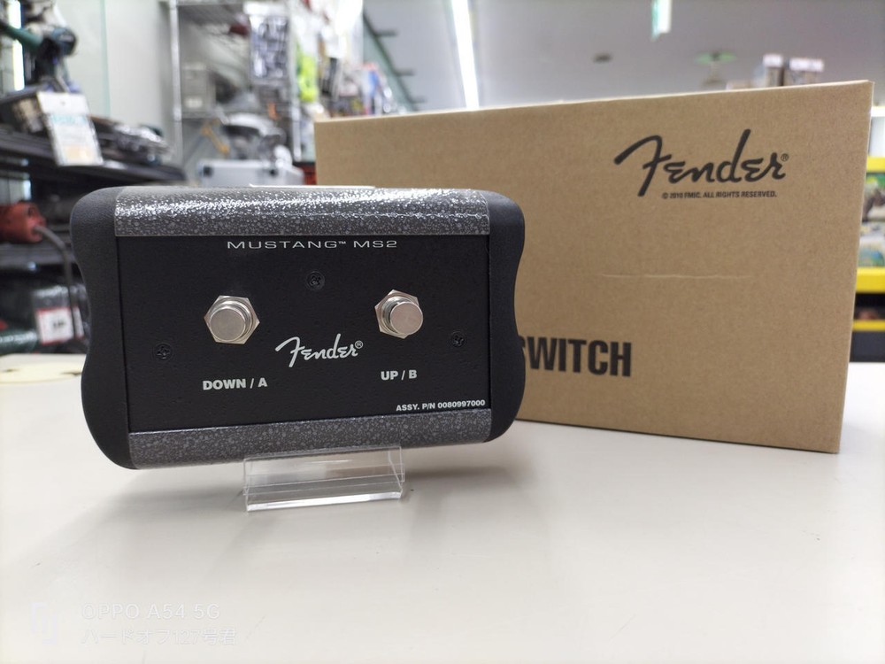 FENDER - MUSTANG MS2 | 2-button Programmable Footswitch NEW CONDITION