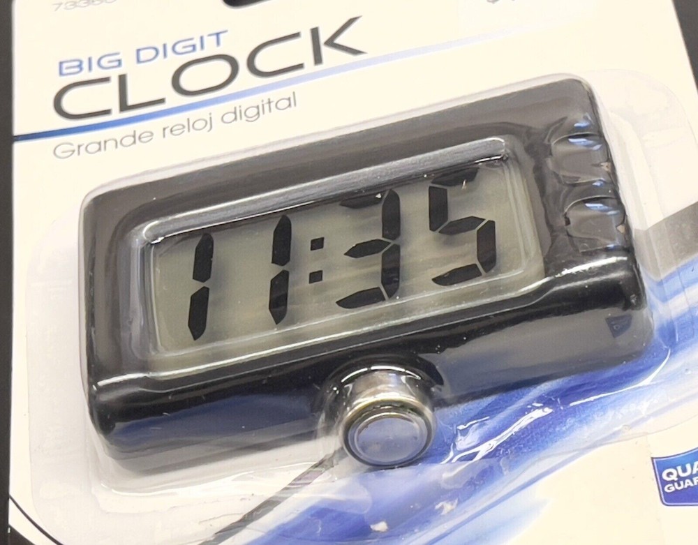 Custom Accessories Bid Digit Quartz Clock 73360