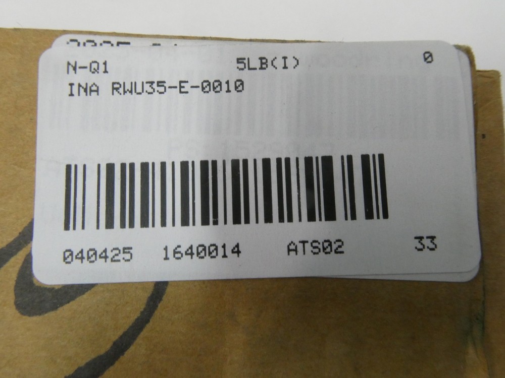 Ina RWU35-E-0010 Linear Bearing Block 35mm