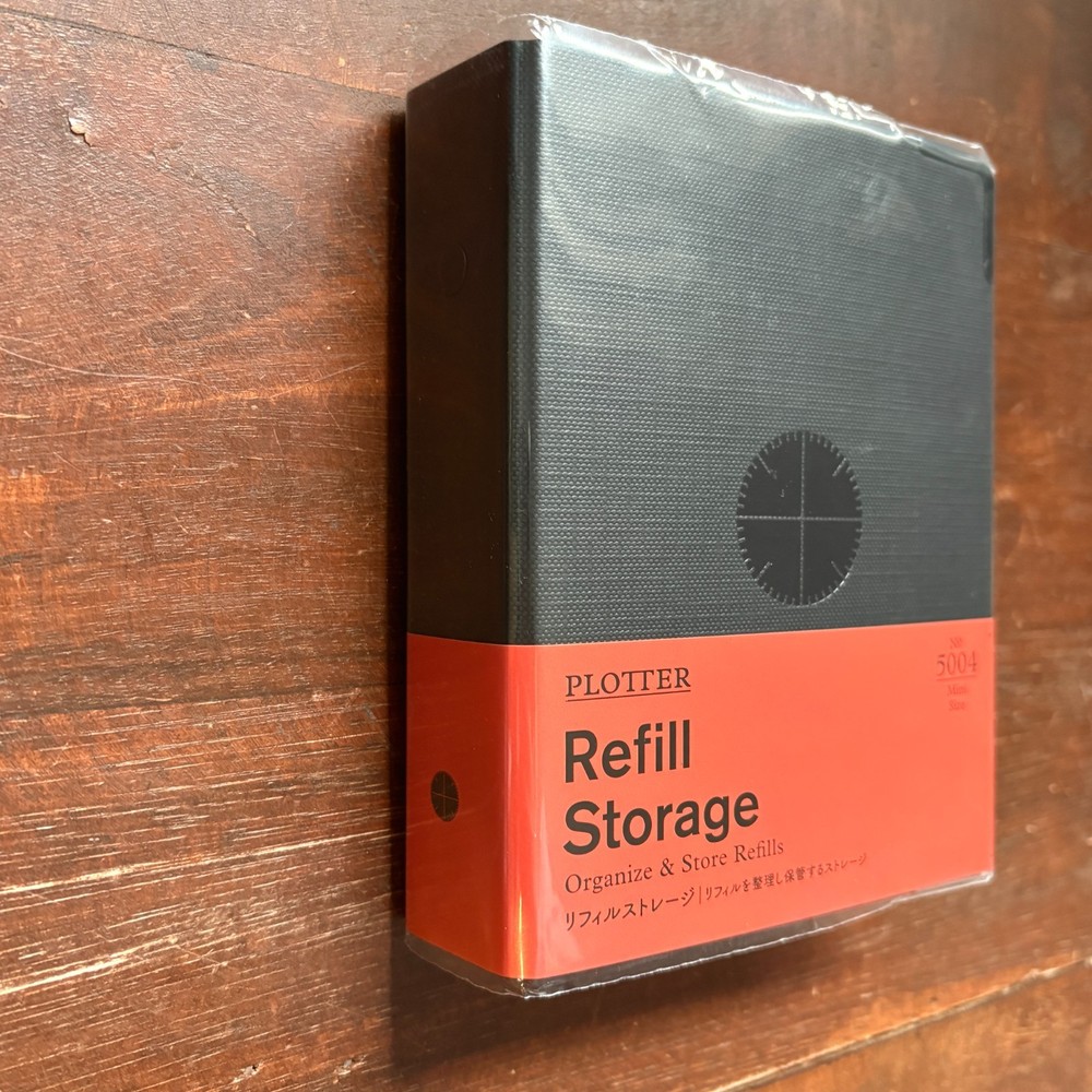 PLOTTER 5004 Refill Storage Mini size 6-hole ring 20mm diameter