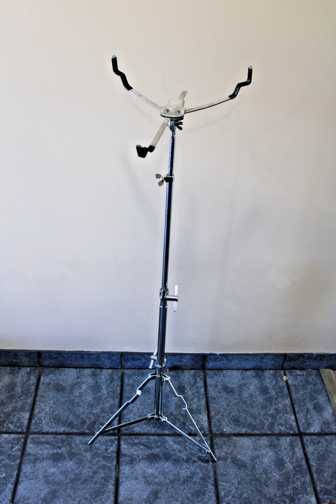 Chrome Collapsible Portable Tri-pod Drum Stand Adjustable VGC