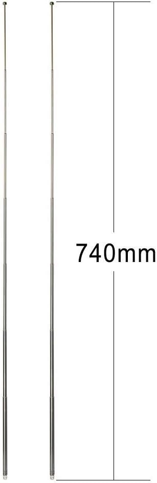 2pk 7 Sections Telescopic 74cm AM FM Antenna Portable Radio Antenna Replacement