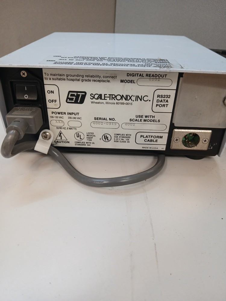 Scale-Tronix Digital Scale 4002 Readout