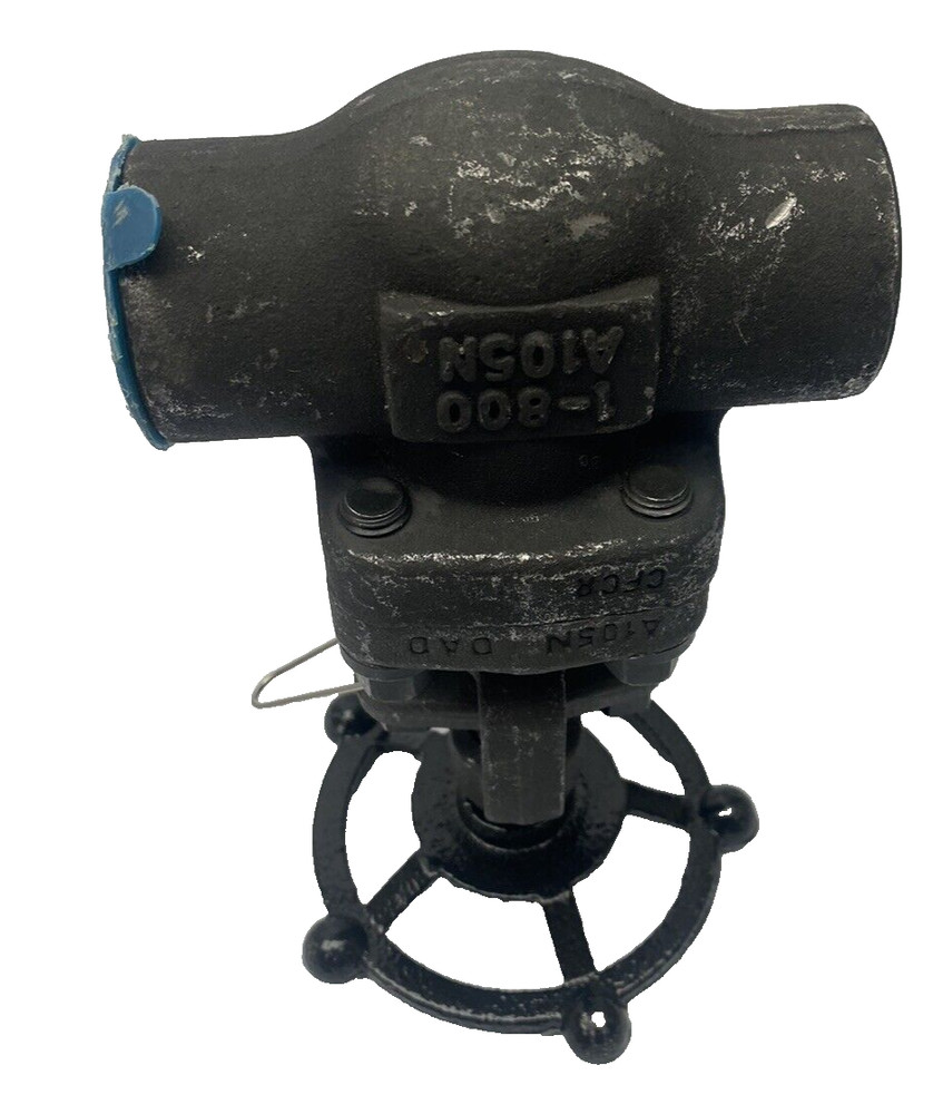 POWELL GL08TA58GB GLOBE VAVLE, SIZE 1" CLASS 800LB A105