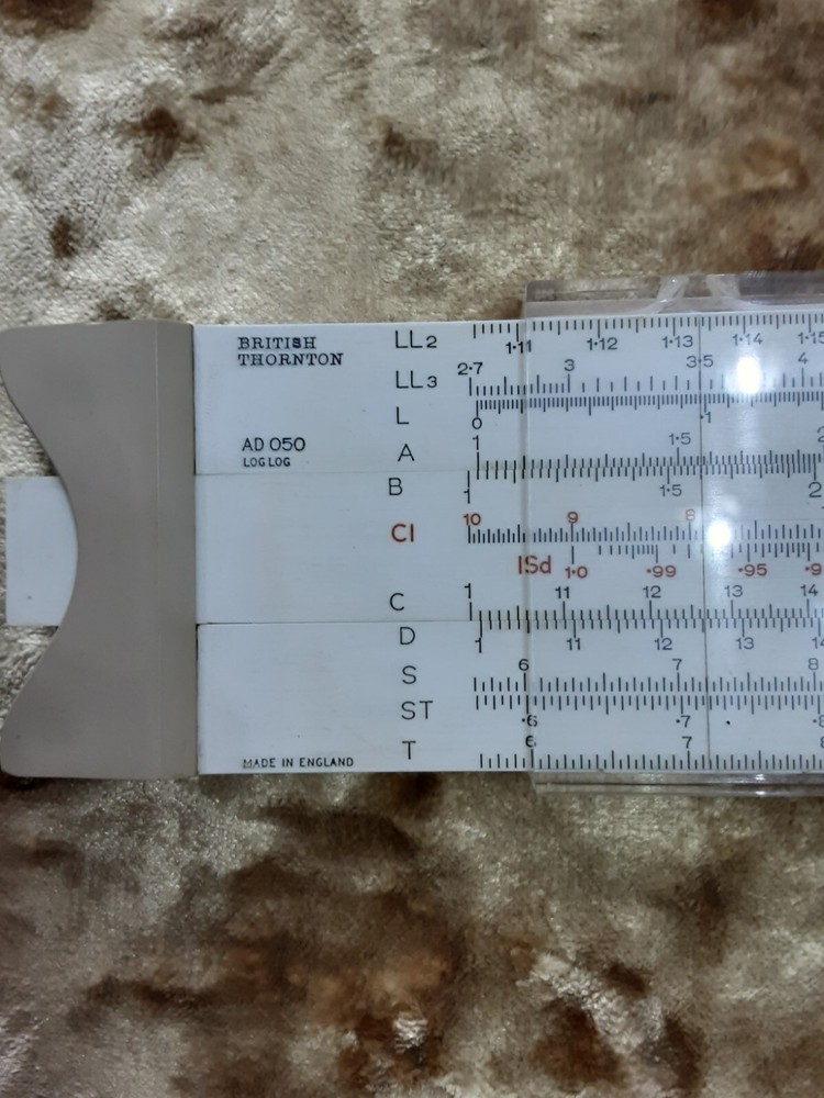 Vintage Slide Rule