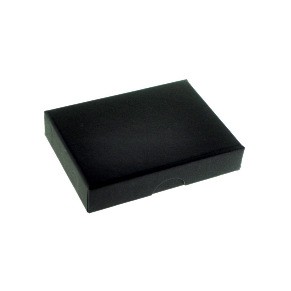 White & Black Geometric Design Round Cufflinks Presented in Gift Box