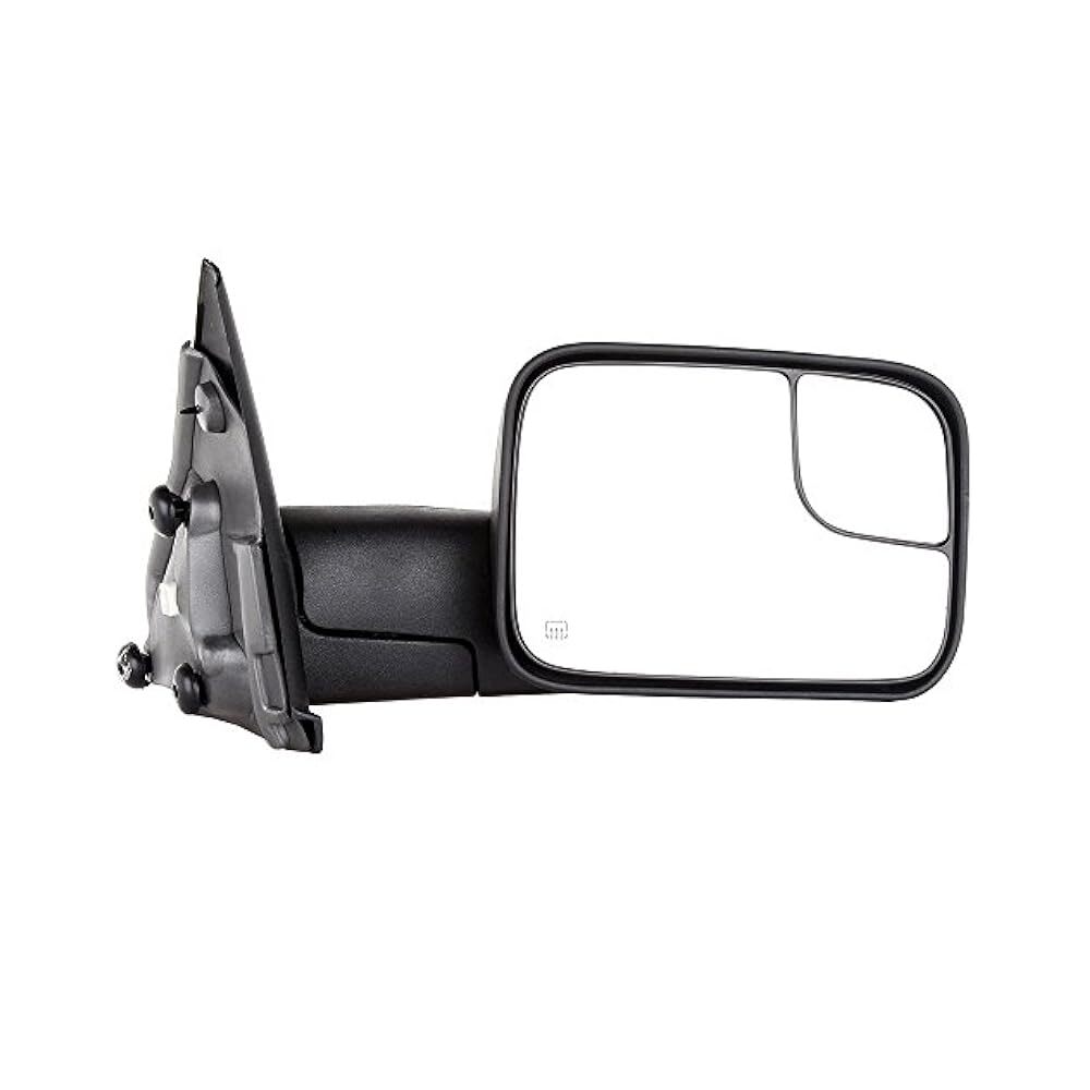 Side Mirror, Power Adjustment & Heating, Passenger Side, Select Fitment