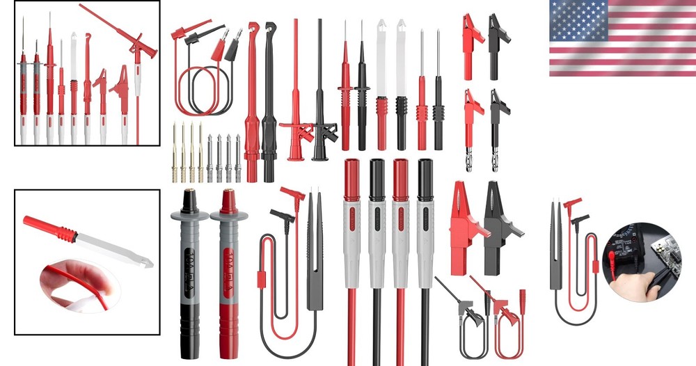 Multimeter Leads Kit - 33PCS Precision Probes Set