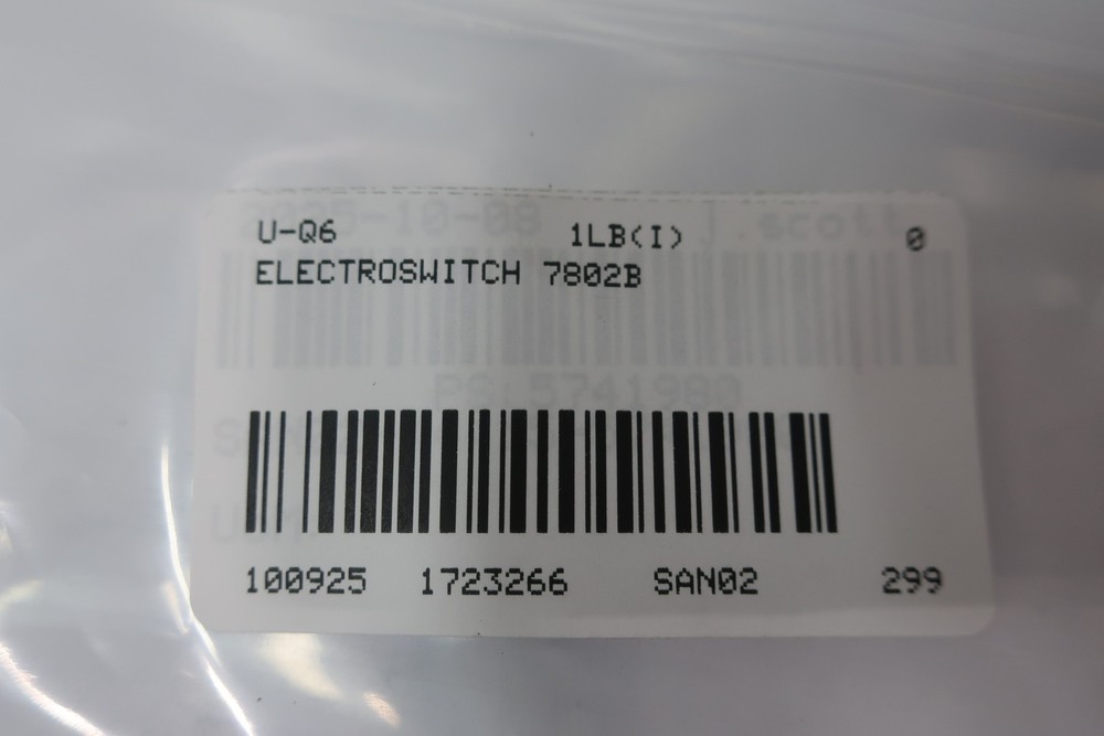 Electroswitch 7802B Rotary Switch 24v-dc