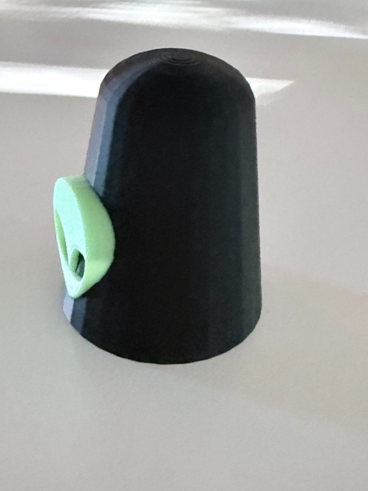 Lava Lamp Replacement Cap Top Alien Black Green Glow