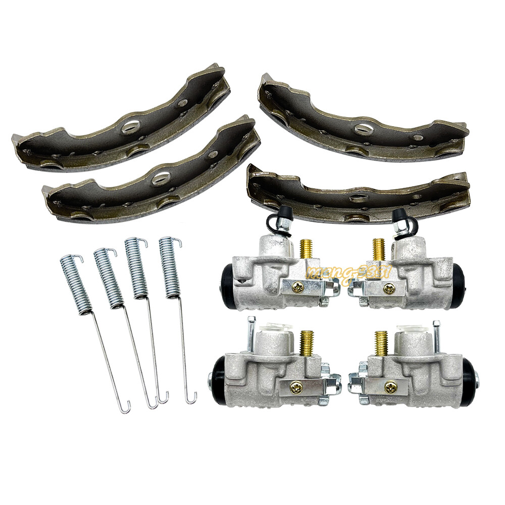 Front Brake Wheel Cylinders w/Shoes ALL 4 for Honda Rancher 350 400 2004-2007