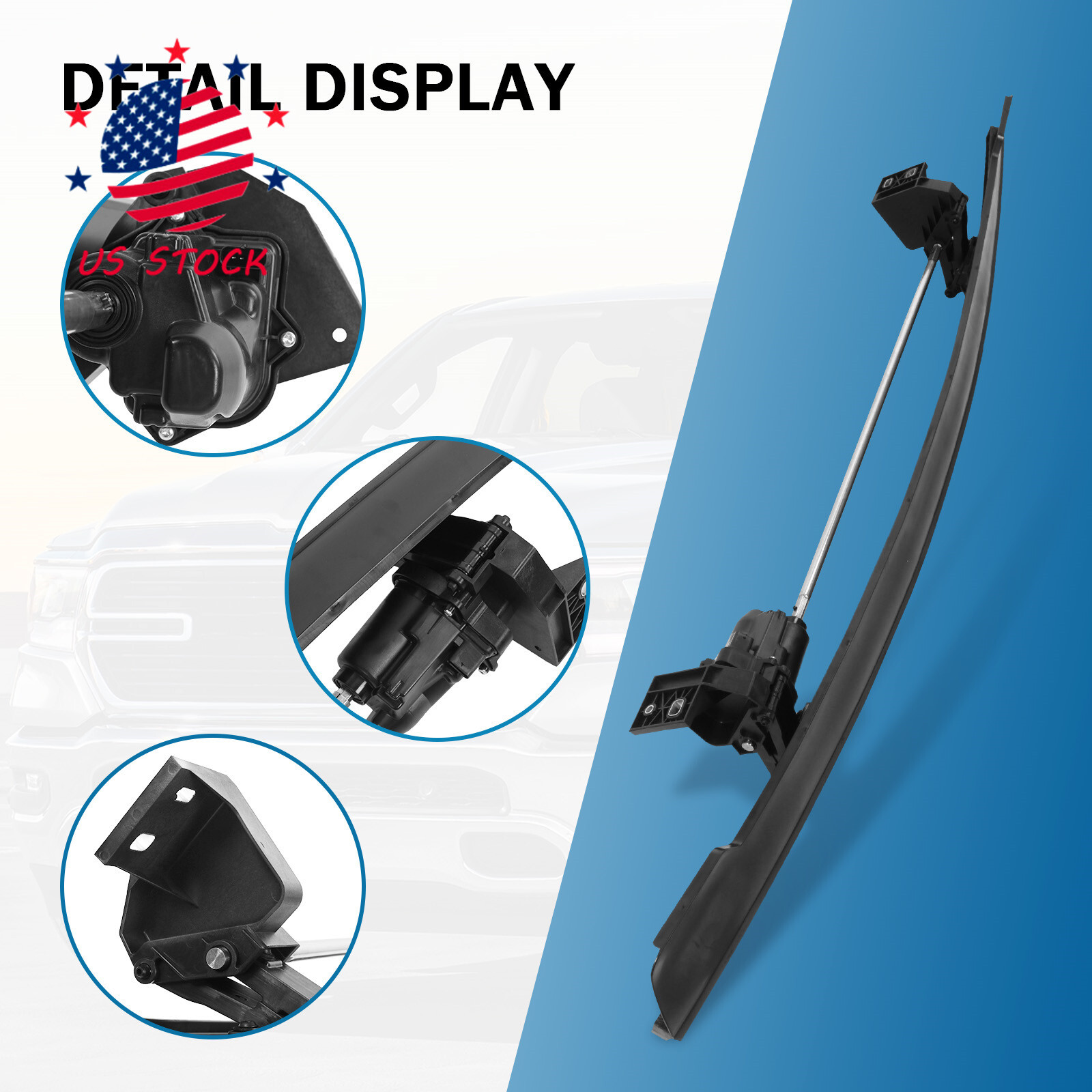 FRONT ACTIVE AIR DAM FOR 2019 2020 2021 2022 2023 RAM 1500 DT 68274406AH