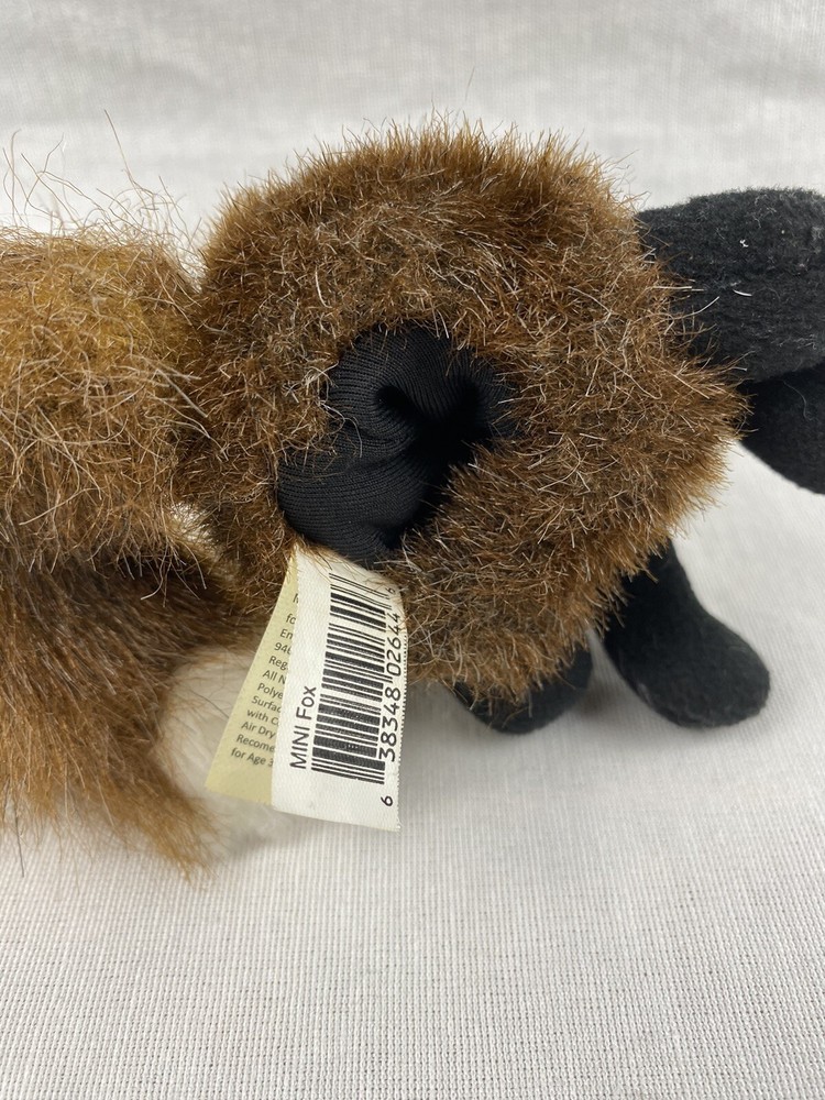 Folkmanis Mini Fox Plush Stuffed Animal Hand Puppet 4”
