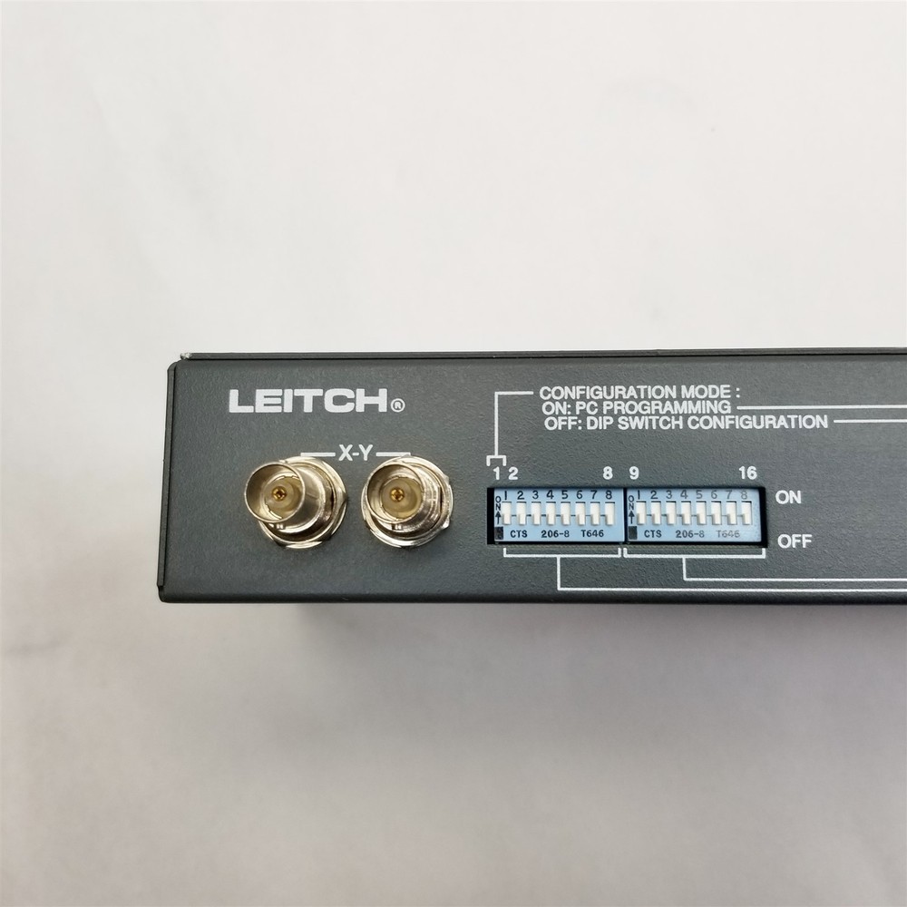 Leitch RCP-16X4P Programmable 16x4 Crosspoint Pushbutton Panel Rackmount Remote
