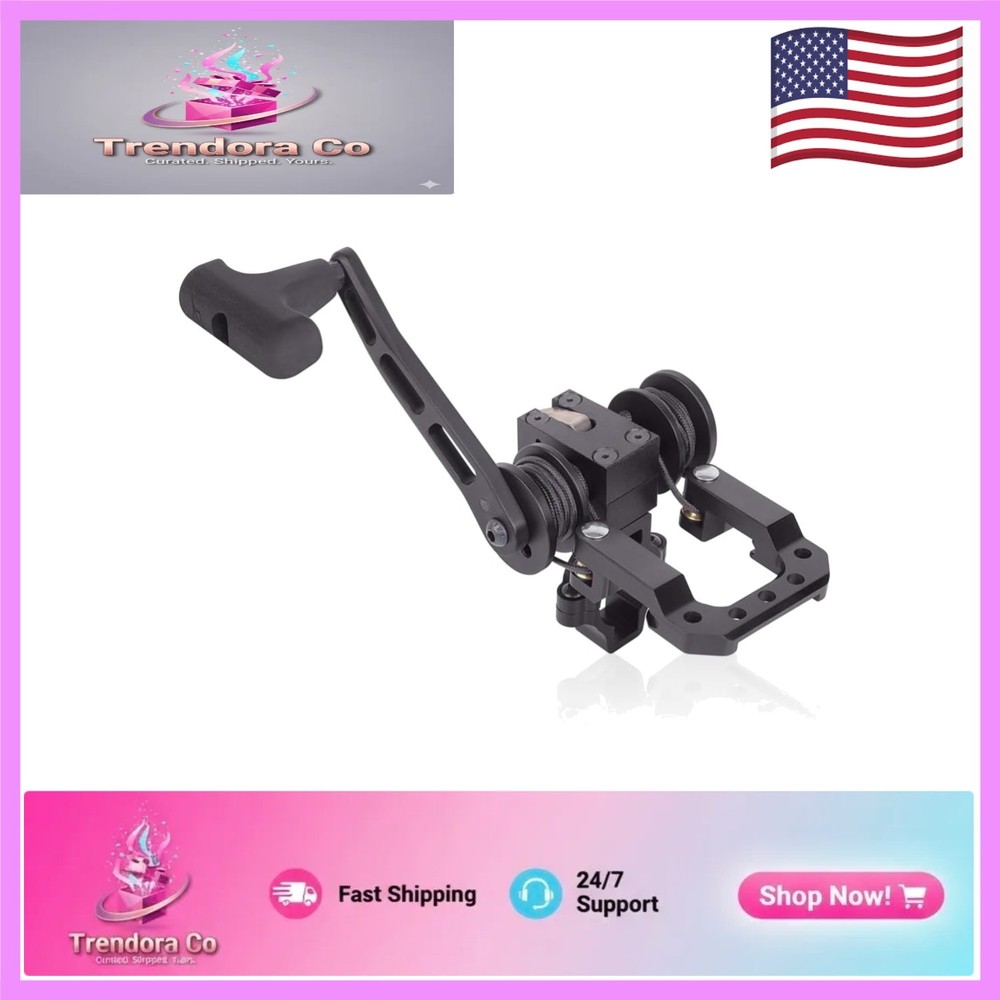 Crossbow Crank: 70% Weight Reduction & Quick Mount for Seamless Cocking