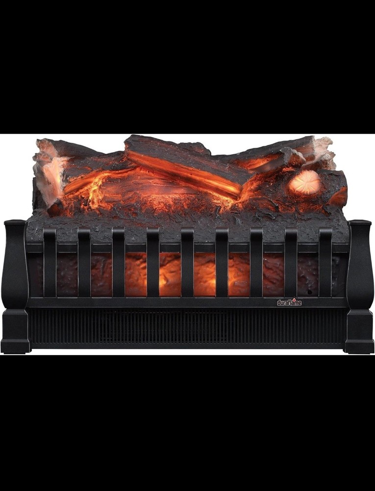 Duraflame Electric Log Set 400 sq ft Heater, Fireplace Insert, Remote Control