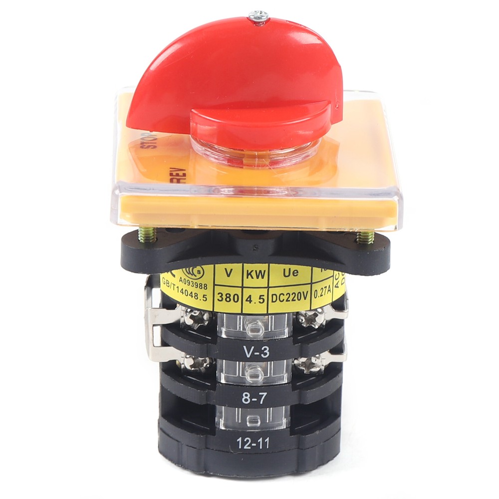 Milling Machine Switch Forward Reverse 3 Phase Motor Milling Plastic + Metal