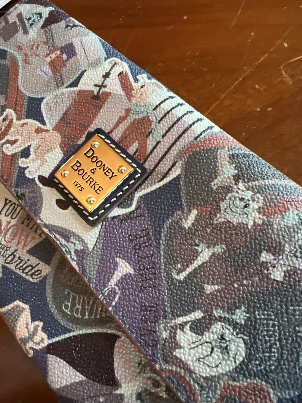 Disney Dooney & Bourke Haunted Mansion Wristlet New with Tags