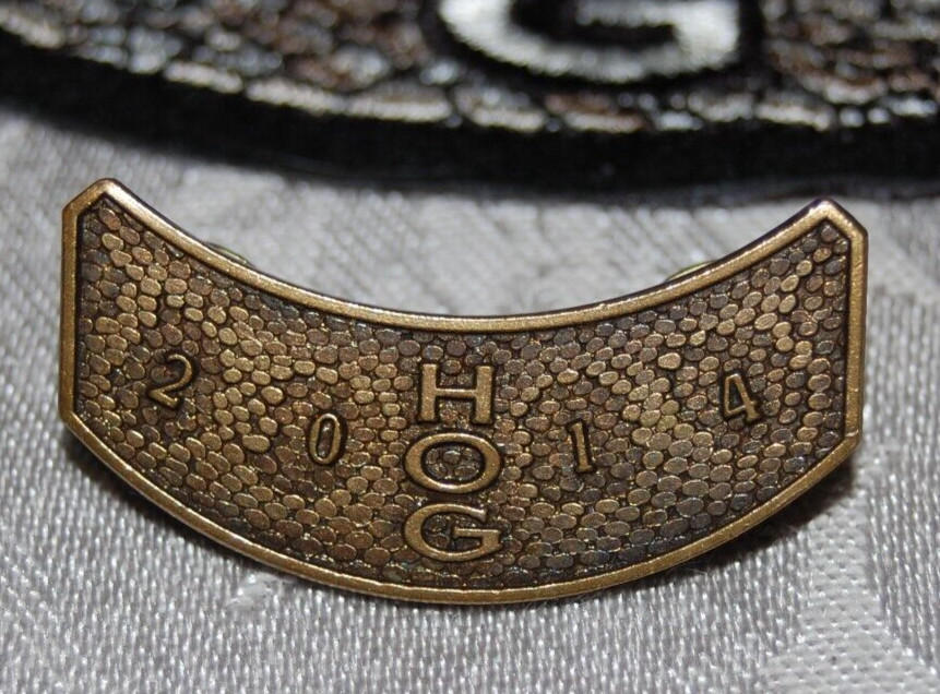 2014 HOG Patch and Pin Harley Davidson Patch and Pin