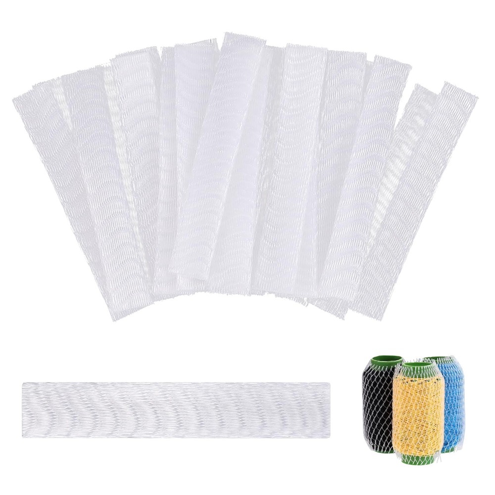 100 Pcs Thread Net Spool Saver, Embroidery Machine 6 x 1 cm, white
