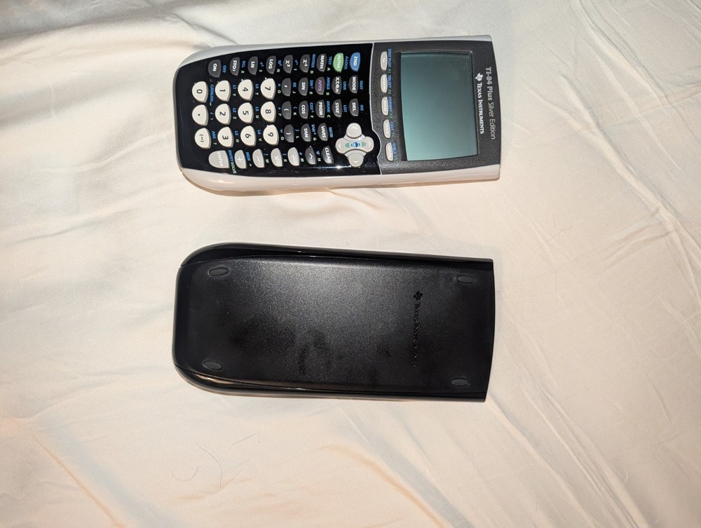 Texas Instruments TI-84 Plus Graphing Calculator - Black (Tested Works)
