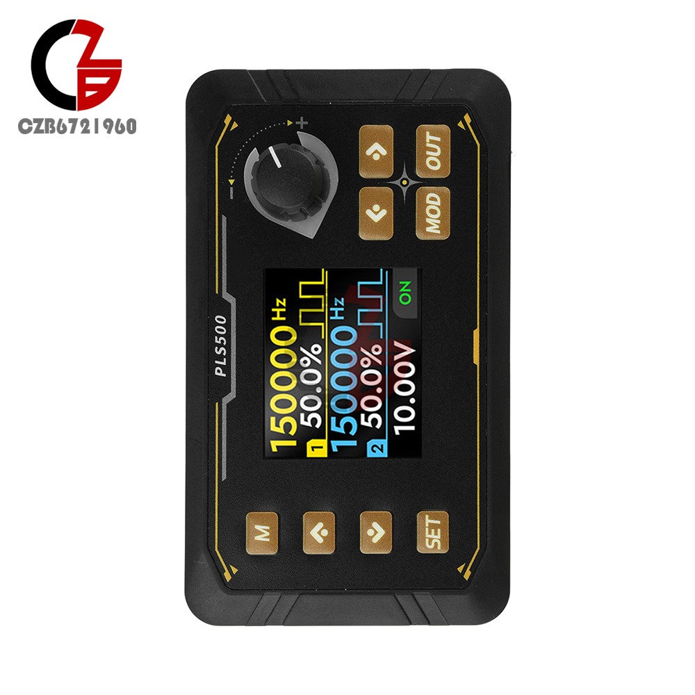 PLS500 Dual-Channel Pulse PWM Signal Generator Adjustable Programmable Dead zone