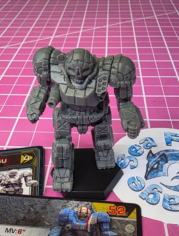 BattleTech Atlas Mech -- Inner Sphere Direct Fire Lance + Cards