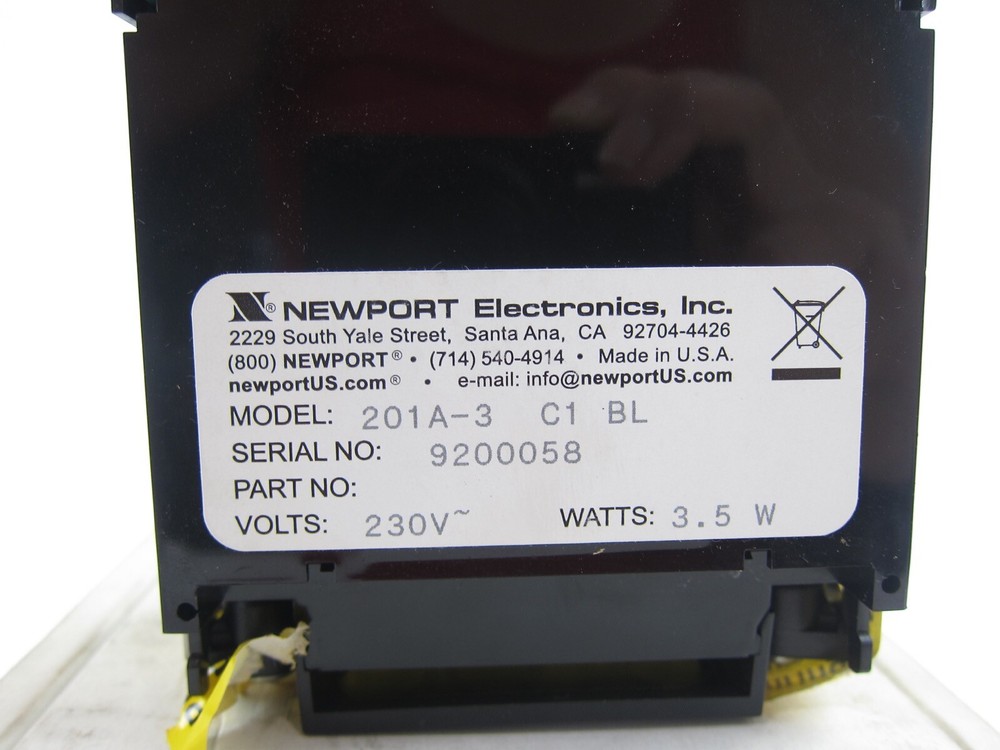 NEW Newport Electronics 201A-3 Panel Meter