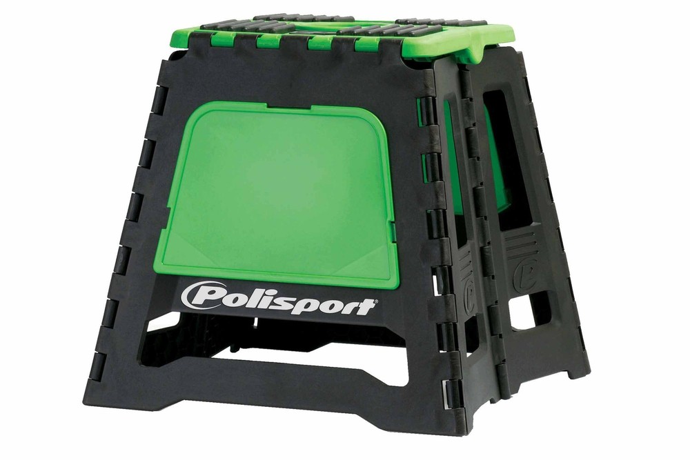 Polisport Foldable Green Foldable Dirt Bike Stand