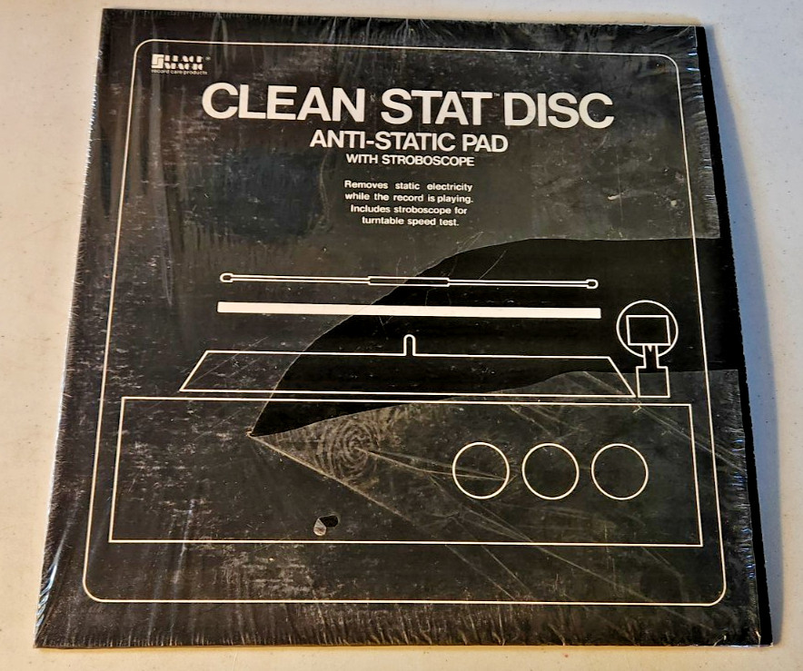 Black Magic Clean Stat Disc Anti-Static Pad w/Stroboscope