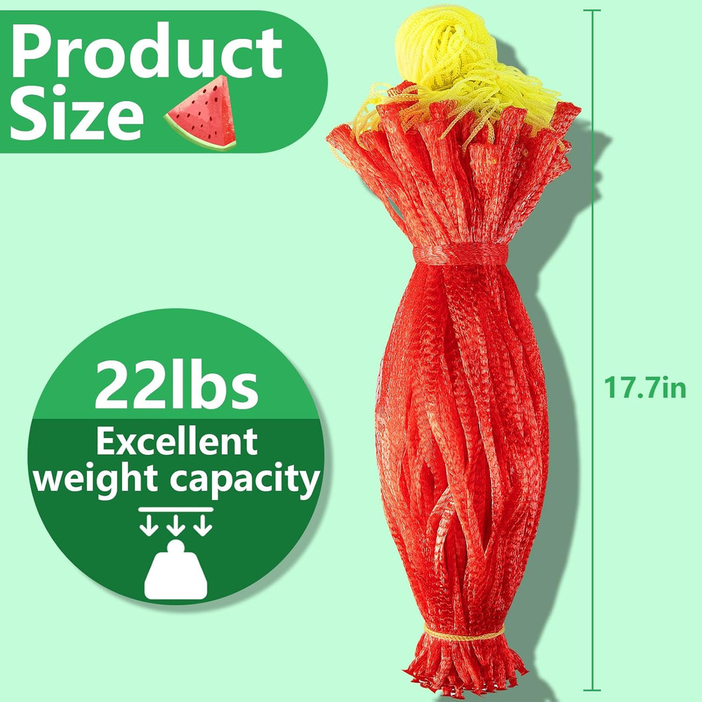 50 Pack Watermelon Nets,Hanging Watermelon Support Nets,Reusable Melon Hammocks