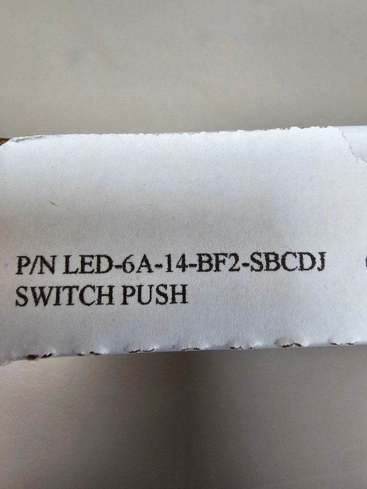 LED-6A-14-BF2-SBCDJ SWITCH PUSH