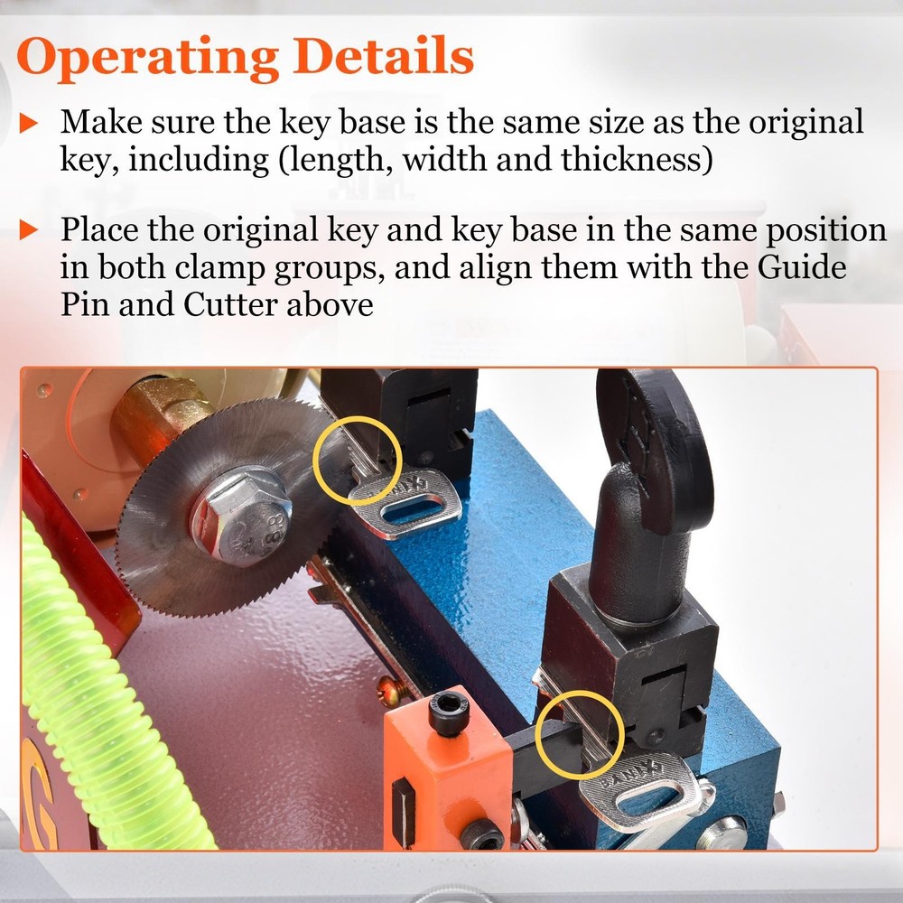 Cutter Cutting Machine, Keys Duplicator Copy Machine for Keys Copy Cloning