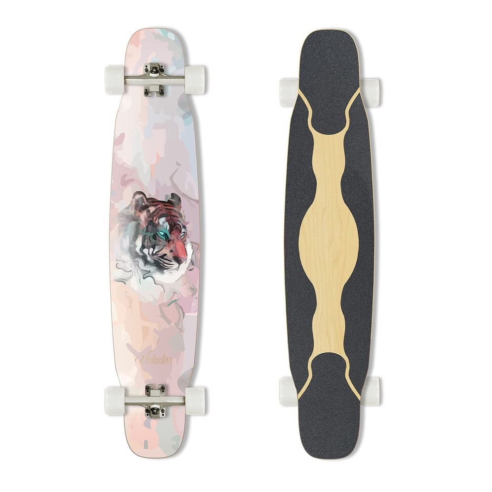 Volador 46inch Maple Dancing Longboard Tiger