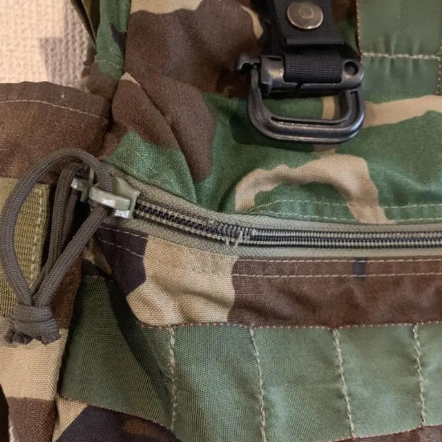Briefing camouflage backpack Used From Japan