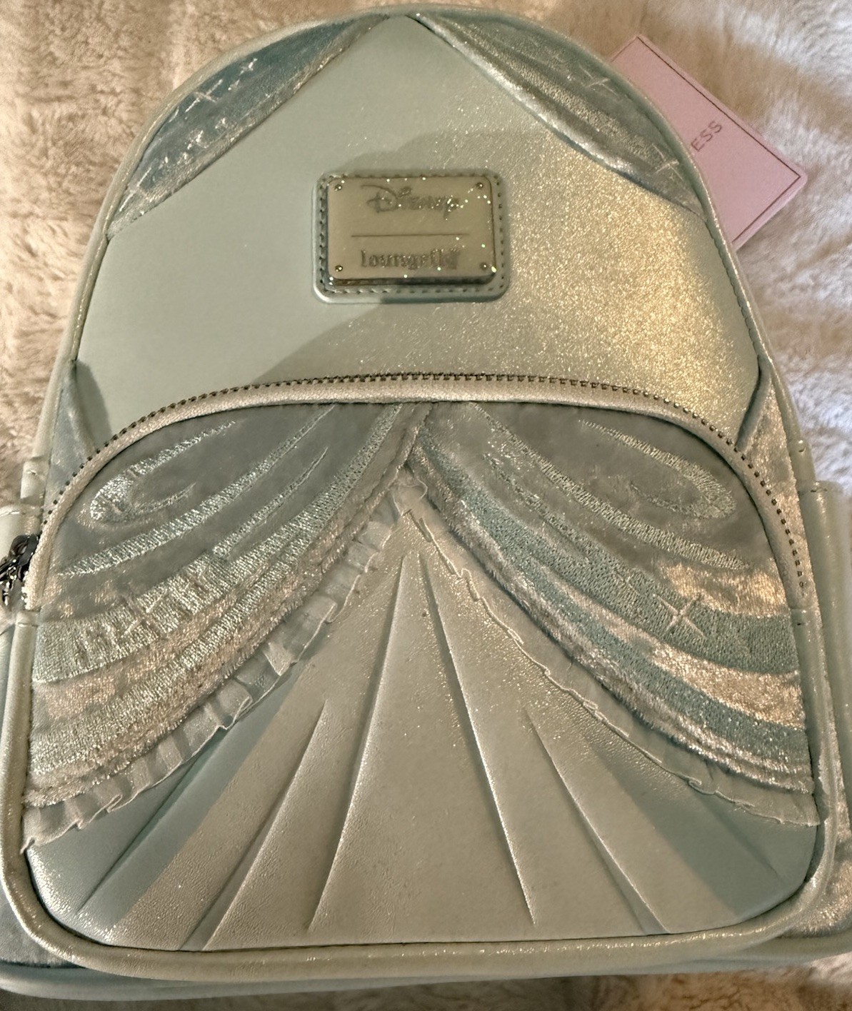 LOUNGEFLY Cinderella Gown Cosplay Mini Backpack Brand New with Tags 🩵🩵