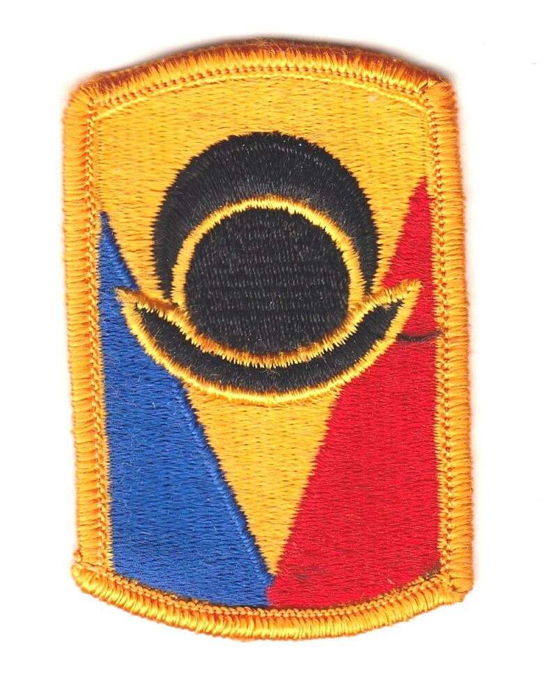Army Patch: 53rd Armored Brigade - merrowed edge
