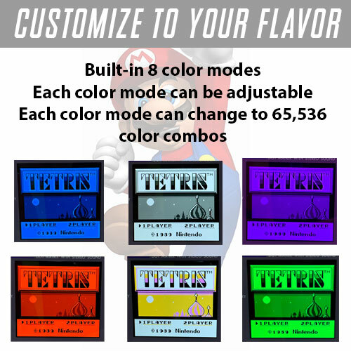 *RESTORED BACKLIT COLOR* ORIGINAL NINTENDO GAME BOY DMG-01 IPS 11% LARGER SCREEN