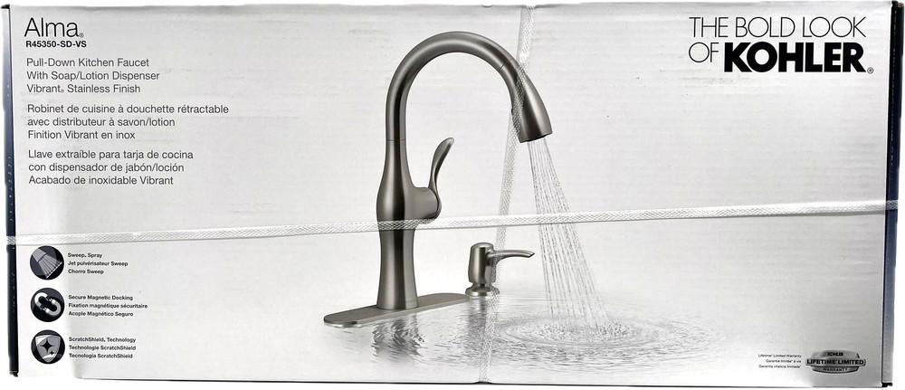 ALMA® PULLDOWN KITCHEN FAUCET