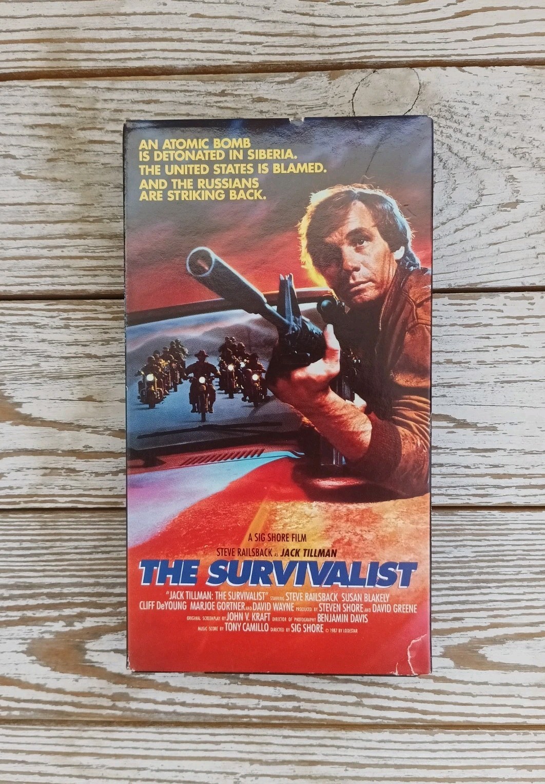 The Survivalist (1987) VHS Video Cassette Tape Movie