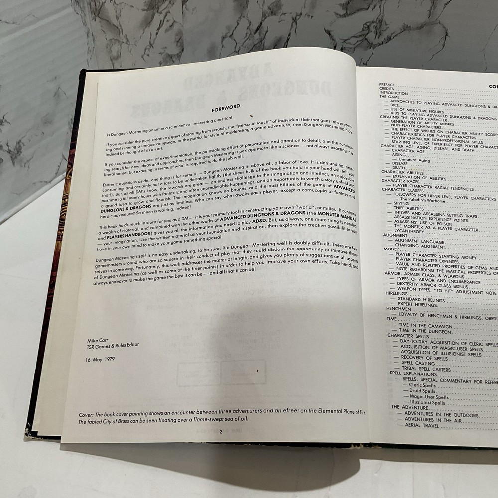 Official Advanced Dungeons & Dragons Dungeon Masters Guide