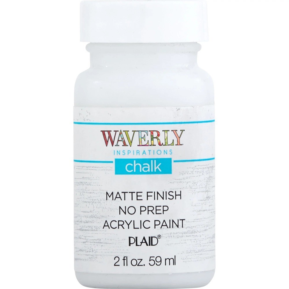 (3 pack) Chalk Paint, Ultra Matte, White, 2 fl oz